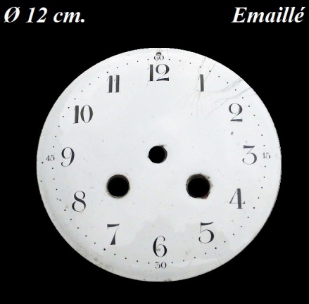 === Wijzerplaat = Emaillé = oud = 24705