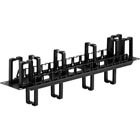 1U, 12 voudig rangeerpaneel met extra ondersteuning, voor 19inch serverkasten