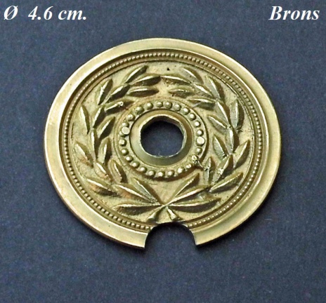 Binnenplaatje wijzerplaat = Franse pendule = 24944