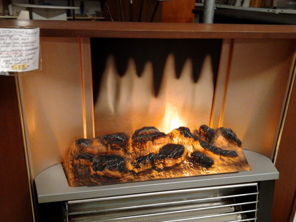 Elektra Verwarming, Antieke Sfeerhaard + Ombouw, via >> www.MoleneindKringloop.nl - Afbeelding 4