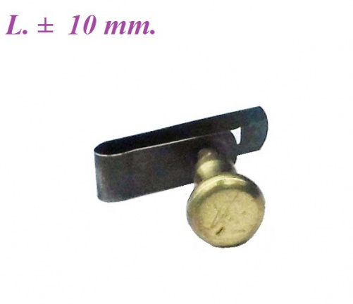 === Deurknopje = pendule = gebruikt === 25229