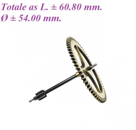 === Tandwiel = Engelse staande klok = oud === 25586