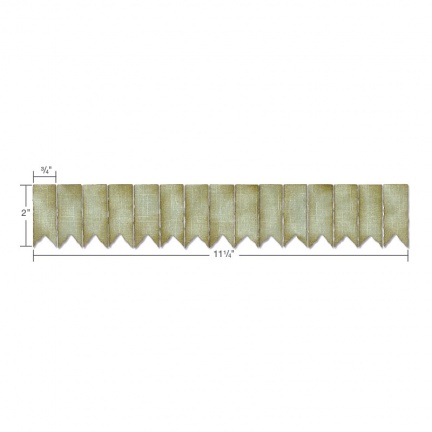 Tim Holtz alterations decorative strip ribon flags