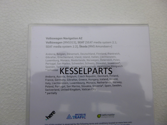 SEAT Media System 2.1 - 2.2 AZ SD kaart Europa 2019 V11 RNS315 Skoda RNS Amundsen + - Afbeelding 3