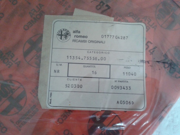 Alfa Romeo 75 Ruit RA 113547555800 (60518368) NOS - Afbeelding 3