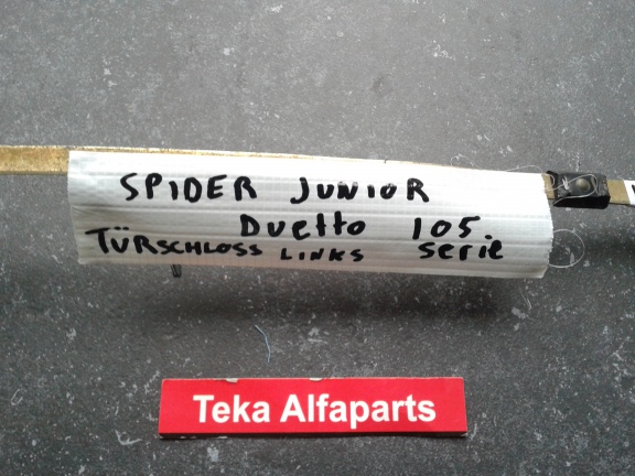 Alfa Romeo Spider Deurslot Links 105035507900 / 04 - Afbeelding 2