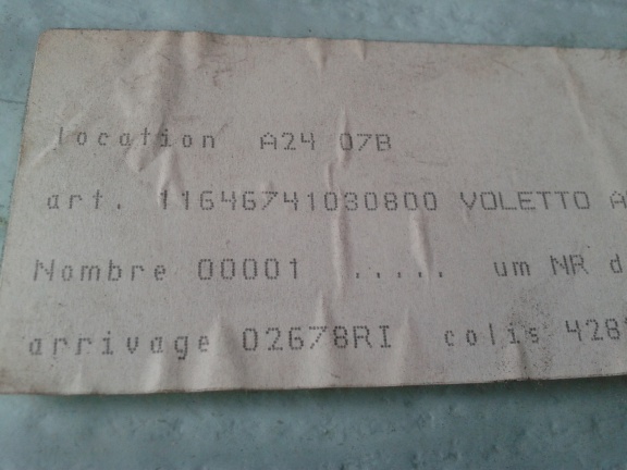 Alfa Romeo GTV6 ruit 11646741030800 NOS - Afbeelding 3
