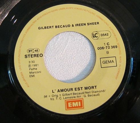 Gilbert Bécaud-Ireen Sheer,Liebe Auf Eis,1981,nst,D(p) - Afbeelding 5
