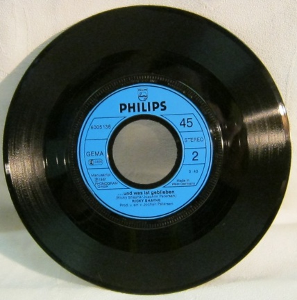 Ricky Shayne,Bleib Bei Mir,Philips6005136,1981,D(p)nst - Afbeelding 5