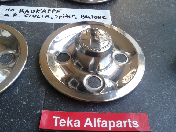 Alfa Romeo Naafkap Radkappe Giulia Bertone Spider 4x98 - Afbeelding 5
