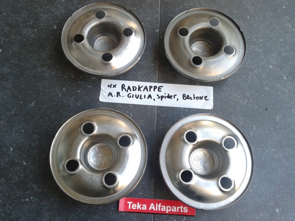 Alfa Romeo Naafkap Radkappe Giulia Bertone Spider 4x98 - Afbeelding 6