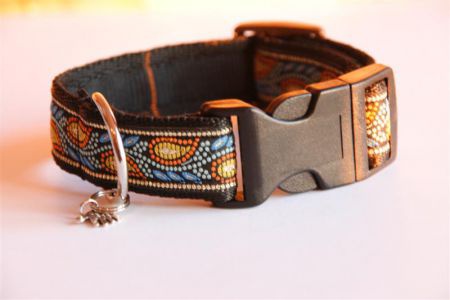 Zachte Cushioned Webbing halsband. - nr. 1