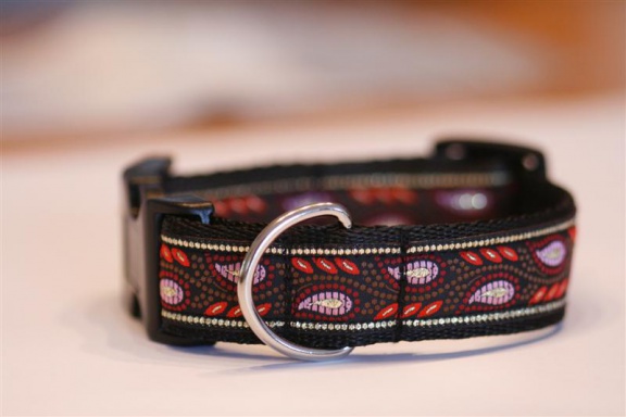 Zachte Cushioned Webbing halsband. - nr. 1