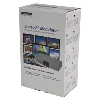 Stereo modulator, laat uw av stereo signaal over coax gaan - Afbeelding 3