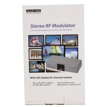 Stereo modulator, laat uw av stereo signaal over coax gaan - Afbeelding 4