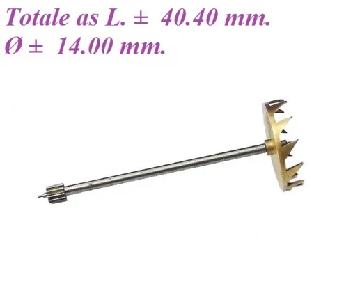 === Spillerad = Franse pendule = oud === 26257