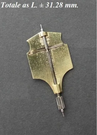 === Windvleugel Franse pendule = oud === 26254