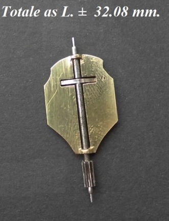 === Windvleugel Franse pendule = oud === 26252