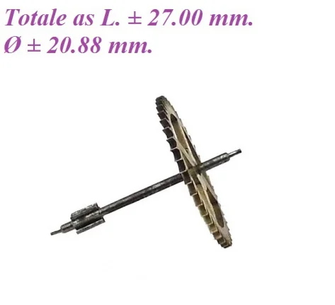 === Ankerwiel = Franse pendule = oud === 26267