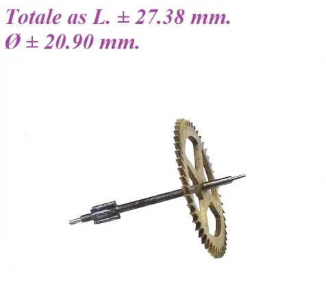 === Ankerwiel = Franse pendule = oud === 26299