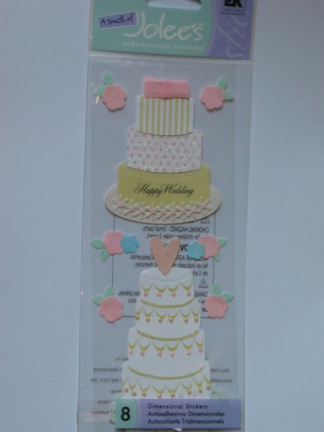 Jolee's a touch wedding cake
