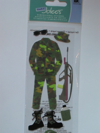 Jolee's a touch of army