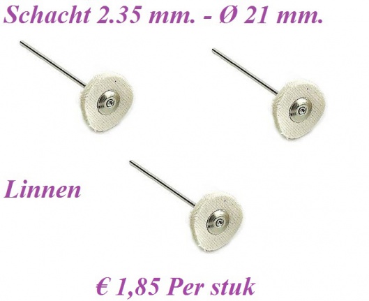 Miniatuur borstel = Linnen = Germany = 26424