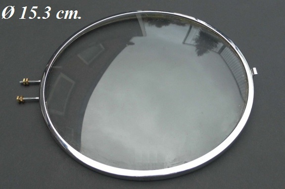 === Pendule deur = bol glas = gebruikt === 26576