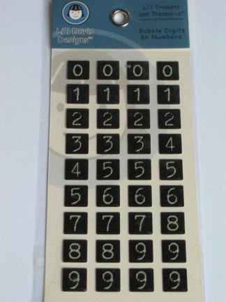 EURO KNALLER: li'l davis design bubble square black