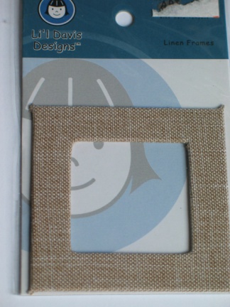 EURO KNALLER: li'l davis design linen frame