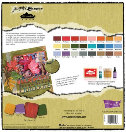 Tim Holtz adirondack cardstock paper stack 12"