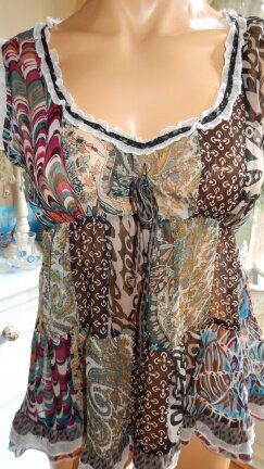 GEISHA TOP - maat S - Afbeelding 2