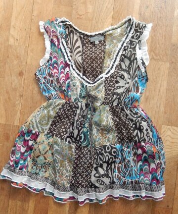 GEISHA TOP - maat S - Afbeelding 5