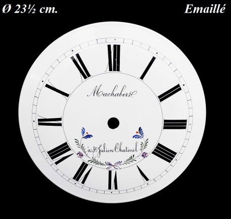 === Comtoise wijzerplaat = emaillé = z.g.a.n. === 26828