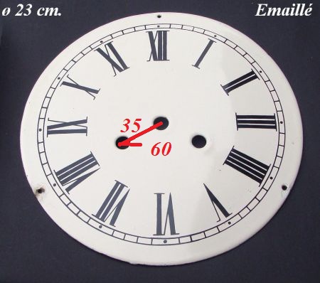 === Wijzerplaat = emaillé = gebruikt === 26833