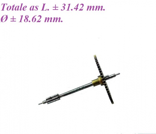 === Stuitrad = Franse pendule = oud === 26848