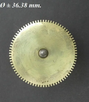Veer trommel = Franse pendule = zonder veer =26870