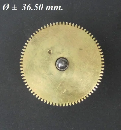 Veer trommel = Franse pendule = zonder veer =26868