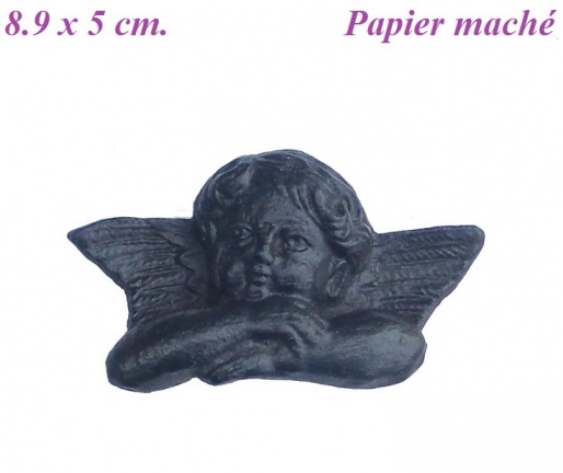 === Klok ornament = Papier maché = oud === 26884