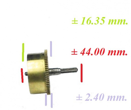 === Veer trommel = zonder veer = gebruikt === 26938 - Afbeelding 2