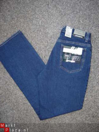 Brams Paris DAMES Basic Stretch Jeans waist 33 lengte 32 - Afbeelding 2
