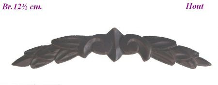 === Ornamentje = hout = gebruikt === 14652