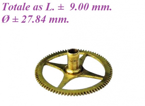 === Uurrad Franse pendule / regulateur = oud === 27336