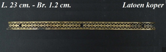 === Sierstrip = latoen koper = oud === 27381