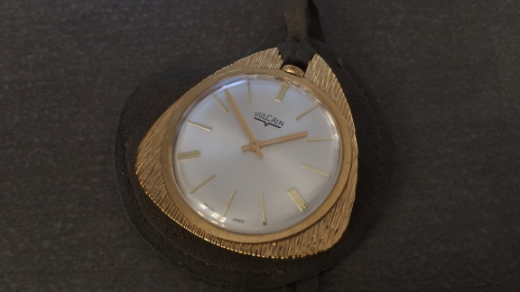 Vulcain New Old Stock vintage purse watch - Afbeelding 7