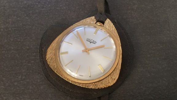 Vulcain New Old Stock vintage purse watch - Afbeelding 8