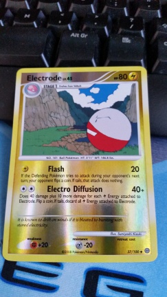 Electrode 37/100 ( reverse) Diamond and Pearl Stormfront - nr. 1