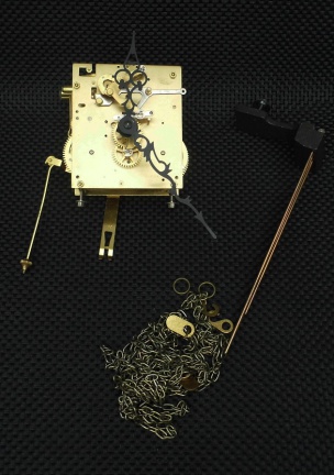 === Ketting uurwerk = Kieninger = gebruikt === 27847