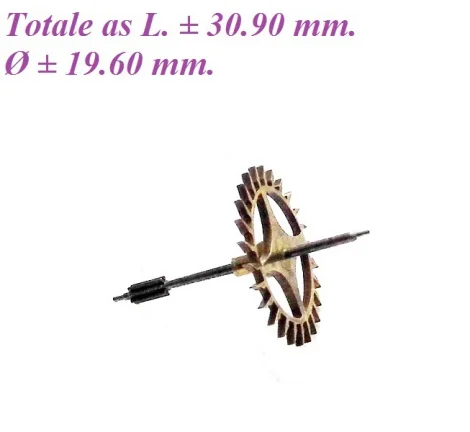 = Ankerwiel = Franse pendule = 27984