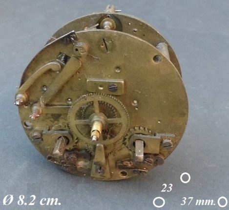 === Pendule uurwerk = oud === 27648